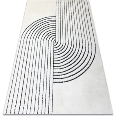 Kleden Rugsx Tapijt modern MODE 8587 geometrisch creme / 80x150 cm