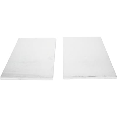 Panneaux en mousse isolante pour climatiseur de fenêtre Panneaux isolants d'étanchéité latéraux pour climatiseur de fenêtre avec feuille d'aluminium Kit B