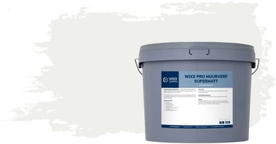 Wixx PRO Muurverf Supermatt - 5L - RAL 9016 Verkeerswit