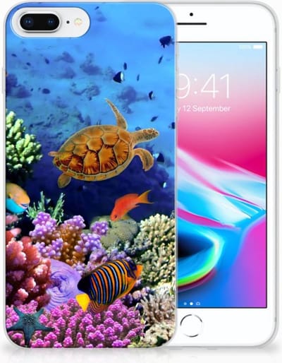 Apple iPhone 7 Plus | 8 Plus TPU Hoesje Vissen