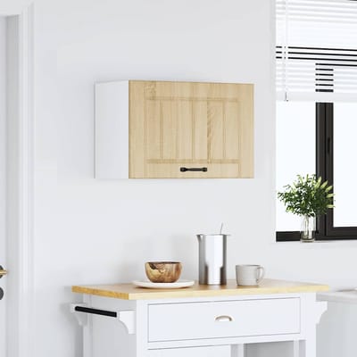 vidaXL - Keukenbovenkast - Lucca - bewerkt - hout - sonoma - eikenkleurig