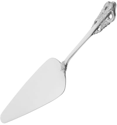 Stainless Steel Cake Server and Pizza Cutter for Weddings and Birthdays