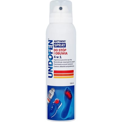 Undofen Actieve Spray Voor Voeten En Schoenen 4-in-1 150ml