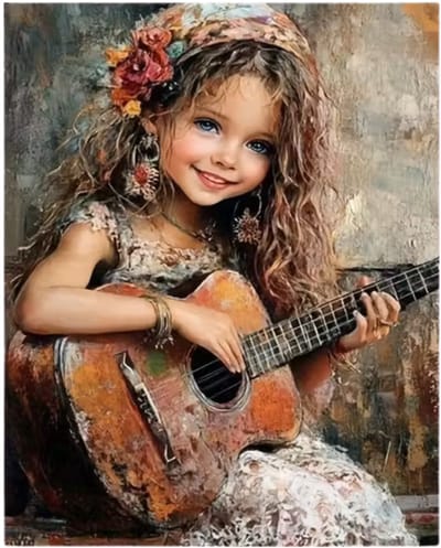 Untamed - Paint by numbers – schilderen op nummer – DIY decoratie - Portret - Little Gypsy Song