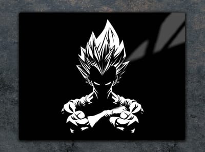 TMK ArtDeko - Snijplank - Glas - 52x40 cm - Anime