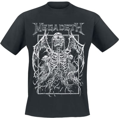 Megadeth T-shirt - Rising - S tot 4XL - voor Mannen - zwart