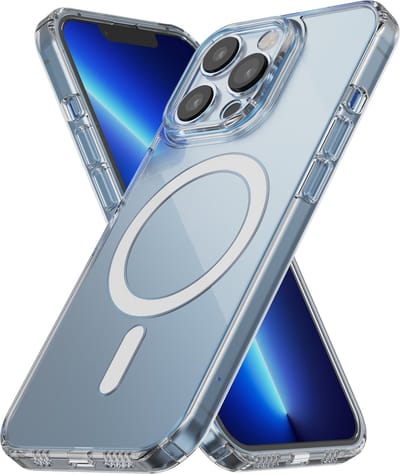 My Case Transparant Hoesje – Geschikt voor iPhone 13 Pro - Geschikt voor MagSafe – Slank, Sterk en Shock proof