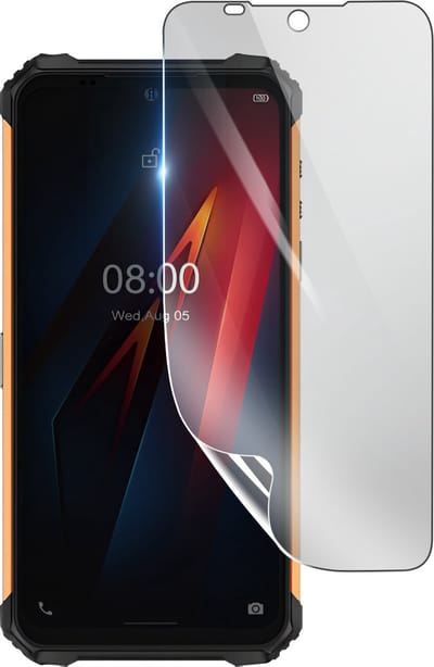 3mk, Geschikt voor Ulefone Armor 8, Schokbestendige Hydrogel Screenprotector, Transparant