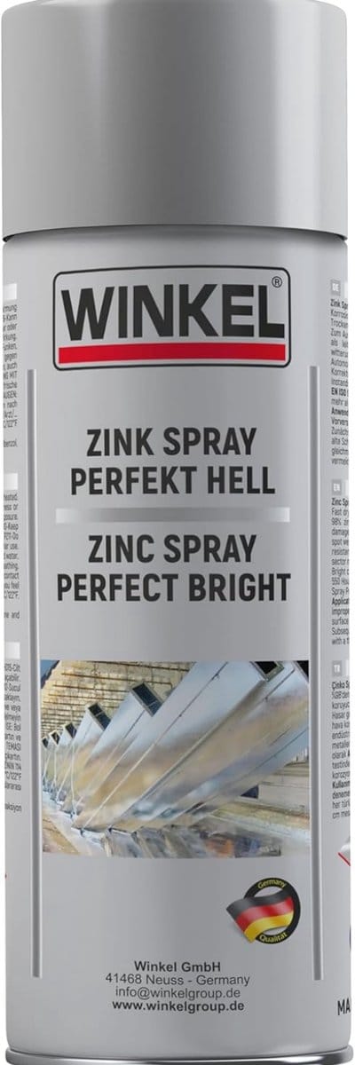 WINKEL 400 ml Hoek-Roestvrijstalen Verzorgingsspray - Effectieve Roestvrijstalen Reiniger van Metalen Oppervlakken - Keuken, Badkamerkranen, Koelkasten, Alle Oppervlakken