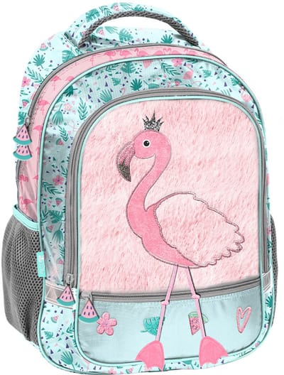 PASO Rugzak Flamingo - 38 x 28 x 15 cm - Polyester