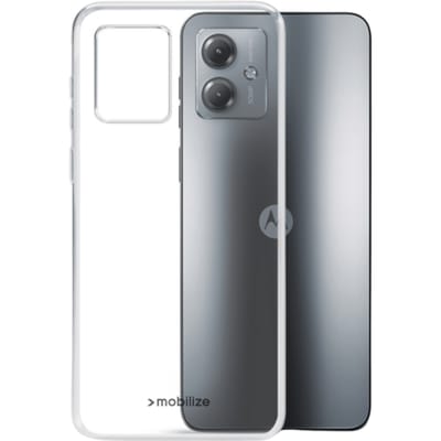 Mobilize Moto G14 Siliconen (TPU) Hoesje Transparant