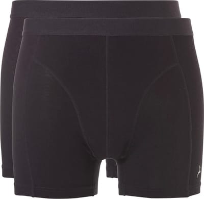 Ten Cate Basics shorts zwart 2-pack voor Heren | Maat XXL