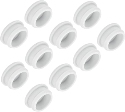 Siliconen Gatstop - Rubberen Afdekking - Waterdicht Afdichten - Hoge Elasticiteit - 29 mm Montagegat - Wit