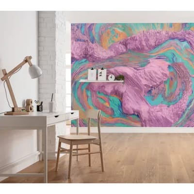 Fotobehang - Sunset Island 300x250cm - Vliesbehang