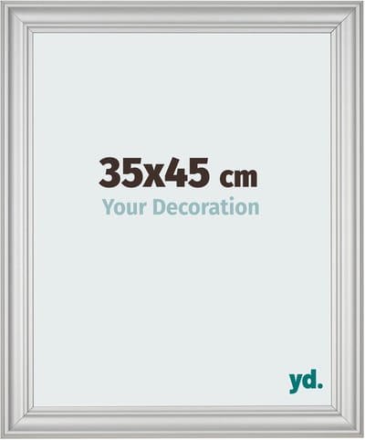 Your Decoration - Fotolijst 35x45 cm - MDF - Zilver Mat - Lazio