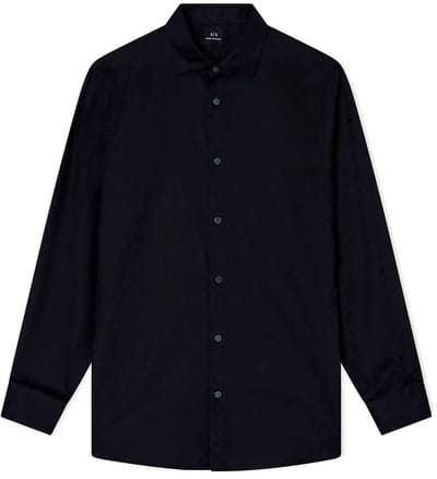 Armani Exchange Xm001142_af13131 Overhemd Met Lange Mouwen Zwart S Man