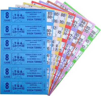 Bingo Tickets 750 8 Pagina 6 Om Bingo-boeken te bekijken