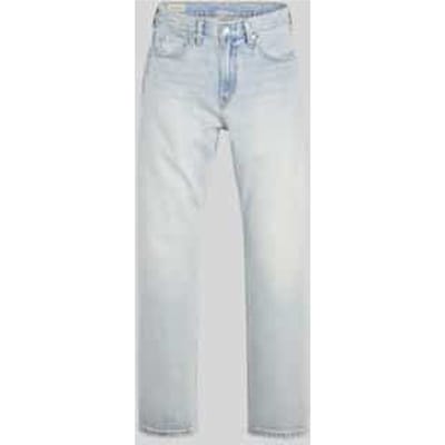 tapered fit jeans van katoenmix in 5-pocketmodel