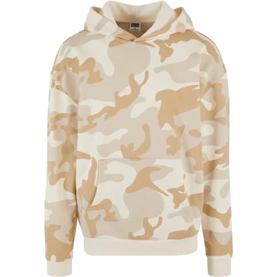 Urban Classics - Easy Camo Hoodie/trui - S - Groen
