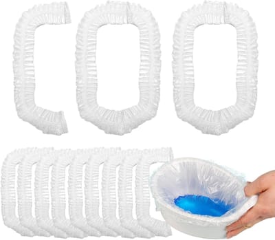 Peuter Toiletzakken - Inzetstukken Potje - Zindelijkheidstraining Thuis - PE Versterkt Materiaal - 29x21.5 cm - Wit