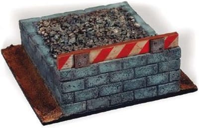 Vallejo Modelbouwpakket Diorama - SC120 Diorama Railroad Buffer Block Plastic - 1:35 - Modelbouw