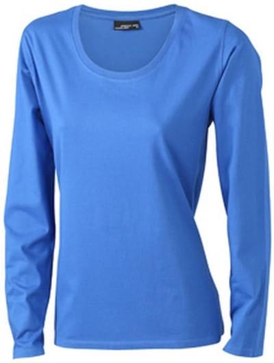 Daiber Dames/dames T-Shirt met lange mouwen (Medium Long-Sleeved) (Koningsblauw)