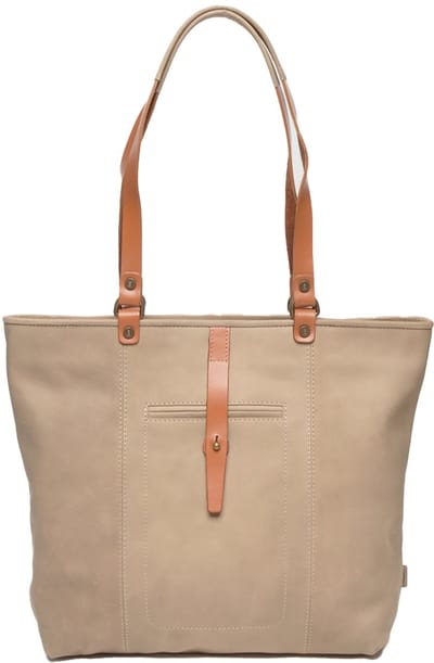 Berba | Bonneville | Shopper | Schouder tas | Dames | Taupe | Leer