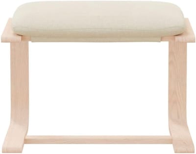 SCH® Voetenbankje of poef - Voetenbankje - Poef - Hockers en poefen - Room - ‎41cm x 51cm x 40 cm