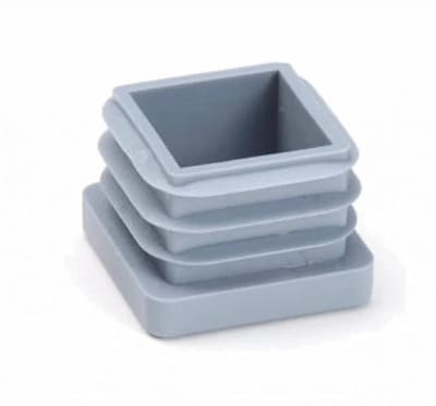 Einddop 20x20 mm voor aluminiumprofielen | Perfecte afwerking - Einddop voliere 20/20 mm - Voliere - Kooien