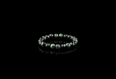 Donley Green Polar Stone Armband - Mystiek Aardingsjuweel voor Balans - Spirituele Heling en Innerlijke Kracht armband - buddha armband - Edelstenen - Reiki - Sieraden - Healing Crystals - Yoga armband 17 cm