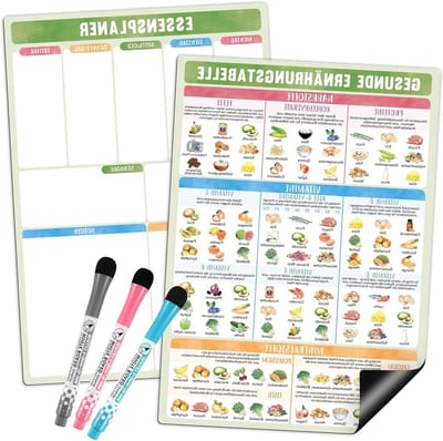 Kleurrijke en Gezonde Planner voor Effectieve Planning en Organisatie van Je Dag