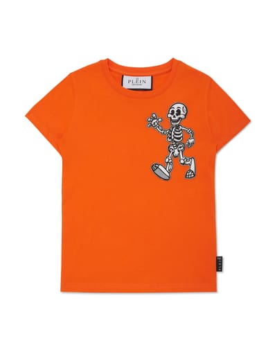 T-Shirt Ronde Hals Ss Skull