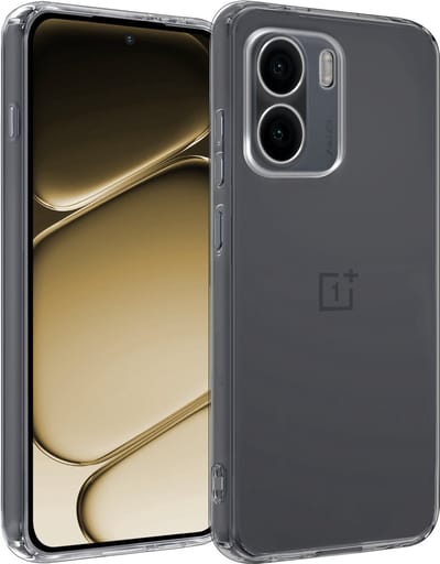 Hoesje - Geschikt voor OnePlus 15R - Sterk & Shockproof - Hoes Cover - Siliconen Case - Telefoonhoesjes - Transparant