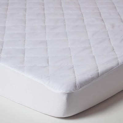 Anti-Allergie Matrasbeschermer 90 x 200 cm - Hypoallergene Topper met Antibacteriële Vezels en Diepe Stretch Fit Rok
