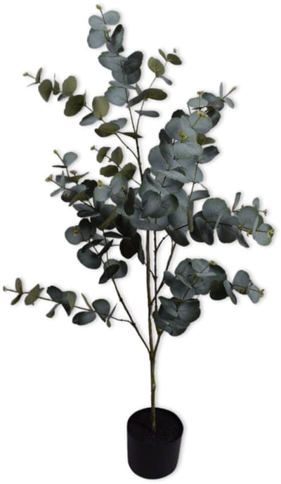 Silk-ka - Kunstplant - eucalyptus - groen - H121 cm