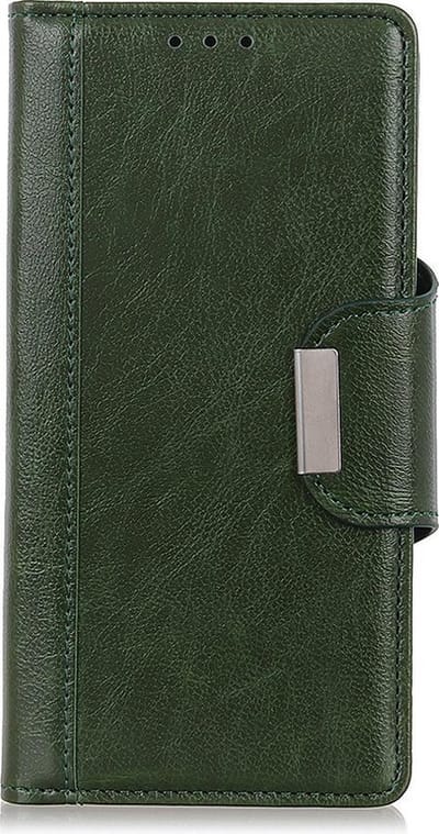 Hoesje geschikt voor iPhone 11 Pro Max - Bookcase - Pasjeshouder - Portemonnee - Kunstleer - Donkergroen