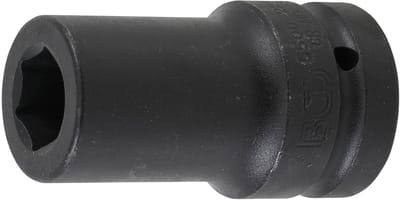 BGS Kracht Dopsleuteldop zeskant, diep - 1 - 22 mm
