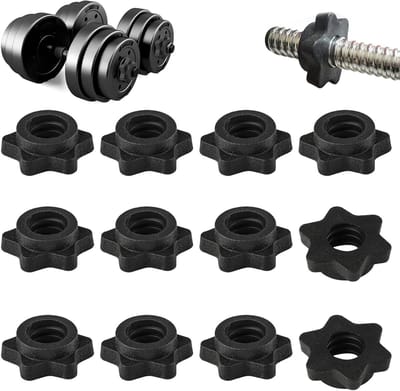 Solidchoice - Set van 12 Duurzame Halterschroeven voor Fitness