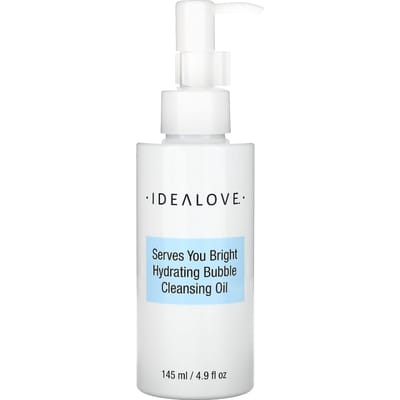 Idealove, Serve You Bright Huile Nettoyante Moussante Hydratante, 4,9 fl oz (145ml) white