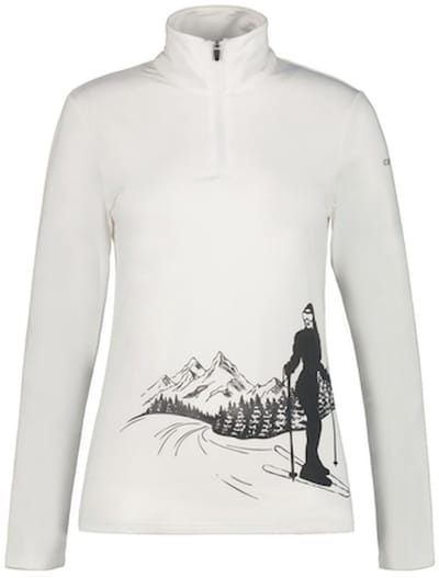 ICEPEAK - ellenton - Skipully met rits dames - Wit