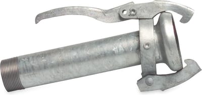 Snelkoppeling staal gegalvaniseerd 50 mm x 2" M-deel Perrot x buitendraad type Perrot