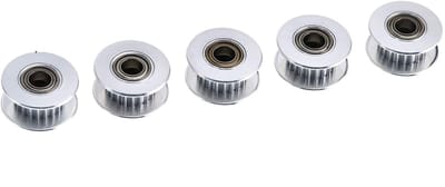Dailygoody - 3D Printer Accessoire - GT2 Timing Riem Idler Katrol - H-Vorm 20 Tanden - 6mm Breedte - Voor 3D Printers - Ideaal voor Precisiewerk