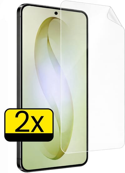 Screenprotector - Folie Geschikt voor Samsung Galaxy S26 - 2 Stuks - Ultra Clear - Bescherm Folie - Soft TPU - Screen Protector