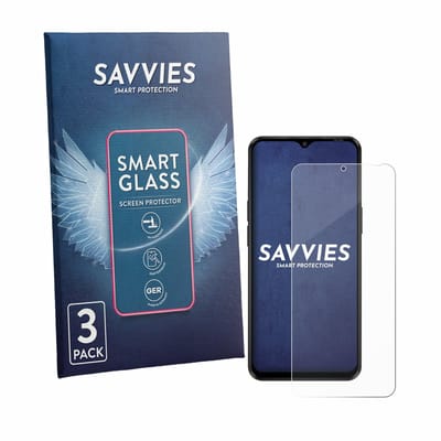 3 Stuks Savvies Screenprotector - geschikt voor Blackview Wave 7C - beschermfolie glas transparant