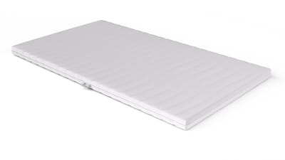 Toros Bedden® Luxe Topmatras 80x190x9 – Afritsbare & Wasbare Hoes – Wit – Premium Slaapcomfort
