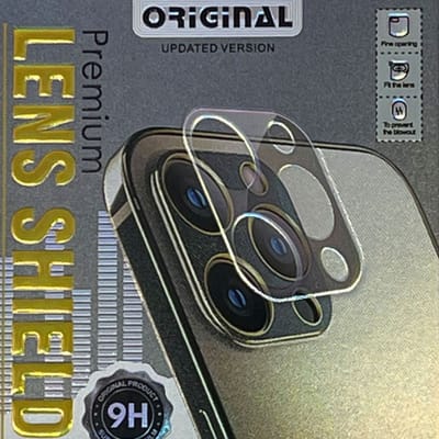 iPhone 12 pro Max Camera Lens Gehard Glas Tempered Glass Screen Protector Cover met Cleaning Set