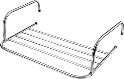 Vouwbare RVS Wasmand voor Radiator en Balkon | Droogrek voor Sokken, Schoenen en Kleding (40cm)