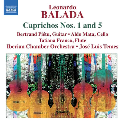 Bertrand Piétu, Aldo Mata, Tatiana Franco, Iberian Chamber Orchestra, José Luis Temes - Balada: Caprichos Nos. 1 And 5 (CD)