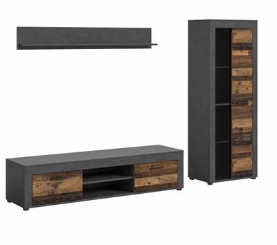 Jam Living Combinatie Oud Hout NB Matera NB - 35x159x235cm