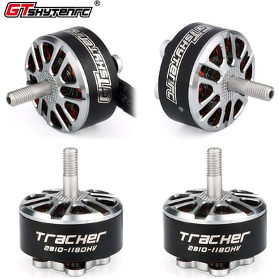 GTSKYTENRC Tracker 2810 1180KV 4S-6S borstelloze motor voor Mark4 APEX FPV Freestyle 7inch 8inch lang 4 PCS zwart